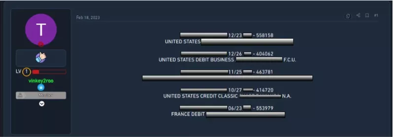 Part 2 two examples of card data targeting