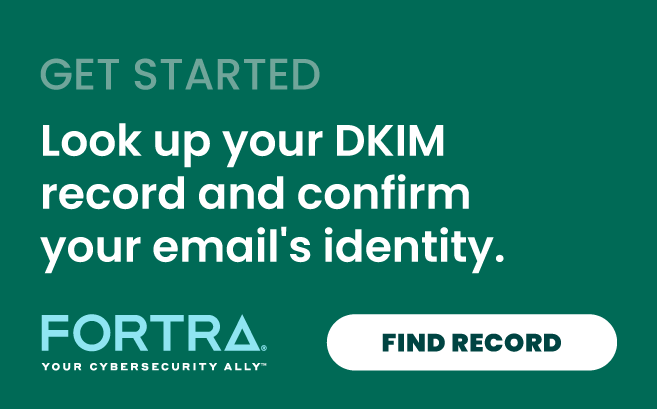 look up your dkim record